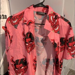 Incerun Demon Button Up